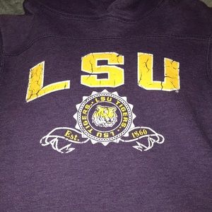 child size medium lsu hoodie